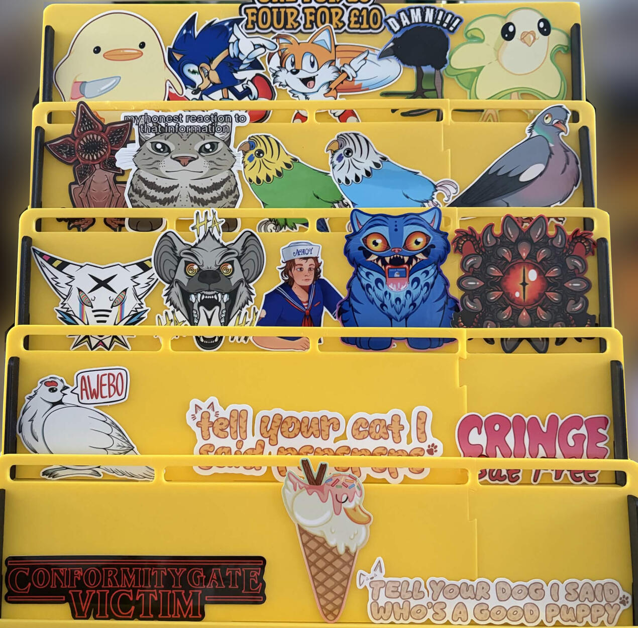 Various Stickers